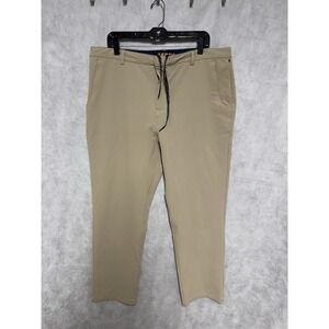 Teren Designs Pants Men 38X30 Beige Chino Outdoor Performance Tech Magnet Hiking